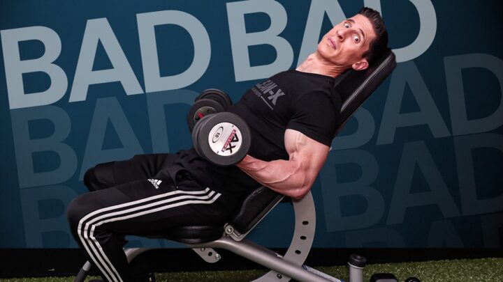 Stop Screwing Up Incline Dumbbell Curls (PROPER FORM!)