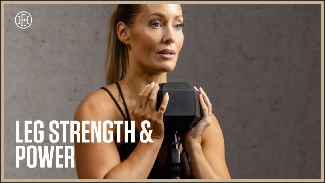 40MIN Leg Strength & Power // Day 41: HR12WEEK 5.0