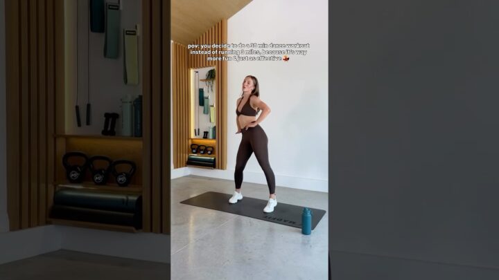 pov: you do THIS instead of running 3 miles #shorts