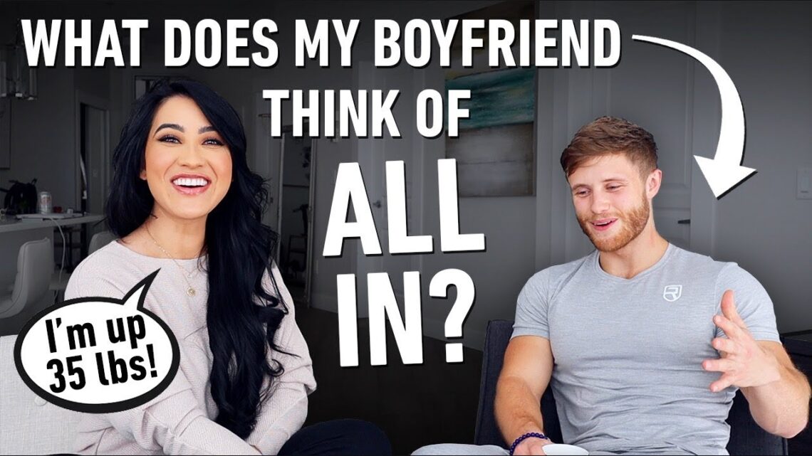 Honest Q&A w/ My Boyfriend: Weight Gain, “All In”, Binge Eating, My Haters ft. Jeff Nippard Honest Q&A w/ My Boyfriend: Weight Gain, “All In”, Binge Eating, My Haters ft. Jeff Nippard