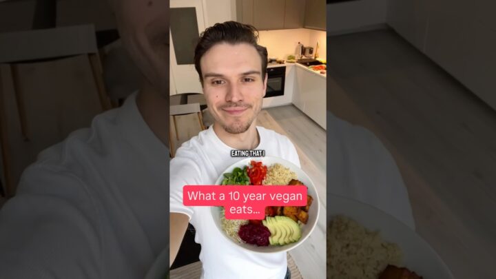 What a 10 year vegan eats🌱 #plantbased #vegandiet #food