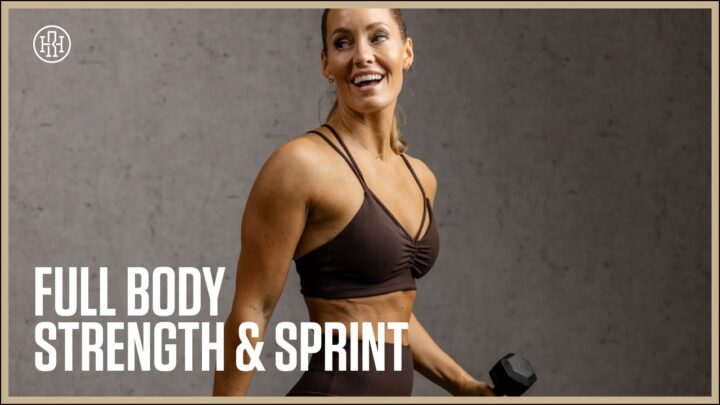 37MIN Full Body Strength + Sprint // Day 45: HR12WEEK 5.0