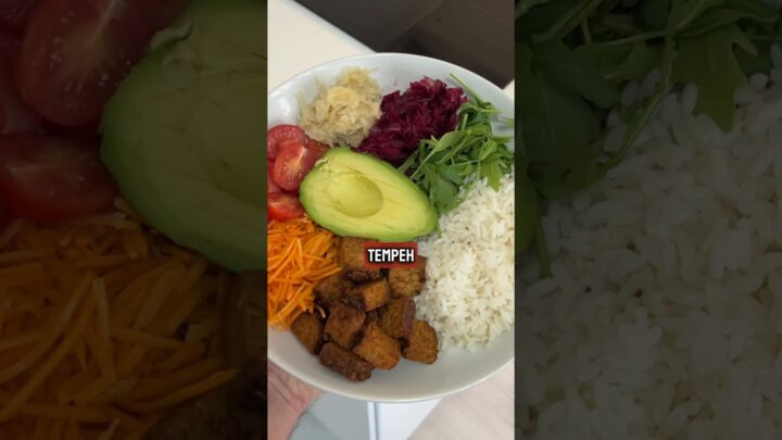 Steal my plant-based plate template  #vegandiet #plantbased #whatieatinaday