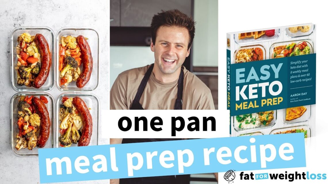 Keto Sheet Pan Dinner (Meal Prep Recipe) Keto Sheet Pan Dinner (Meal Prep Recipe)
