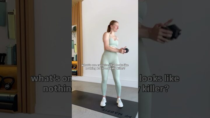 what’s one exercise that looks like nothing, but is actually KILLER? #shorts