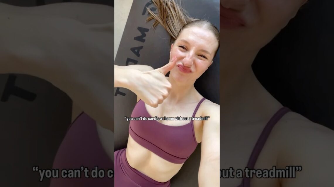 you CAN’T do cardio at home #fitness