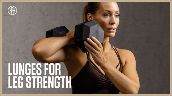 38MIN Lunges for Leg Strength // Day 29: HR12WEEK 5.0