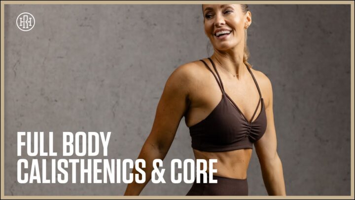 40MIN Full Body Calisthenics & Core // Day 18: HR12WEEK 5.0