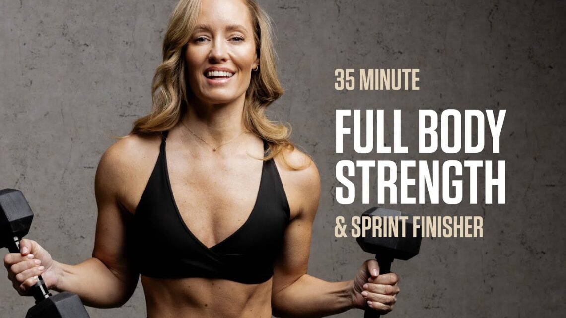 35 MIN Full Body Strength Workout (+ Sprint Finisher) 🔥
