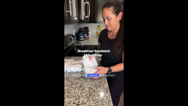Breakfast Sandwich Meal Prep