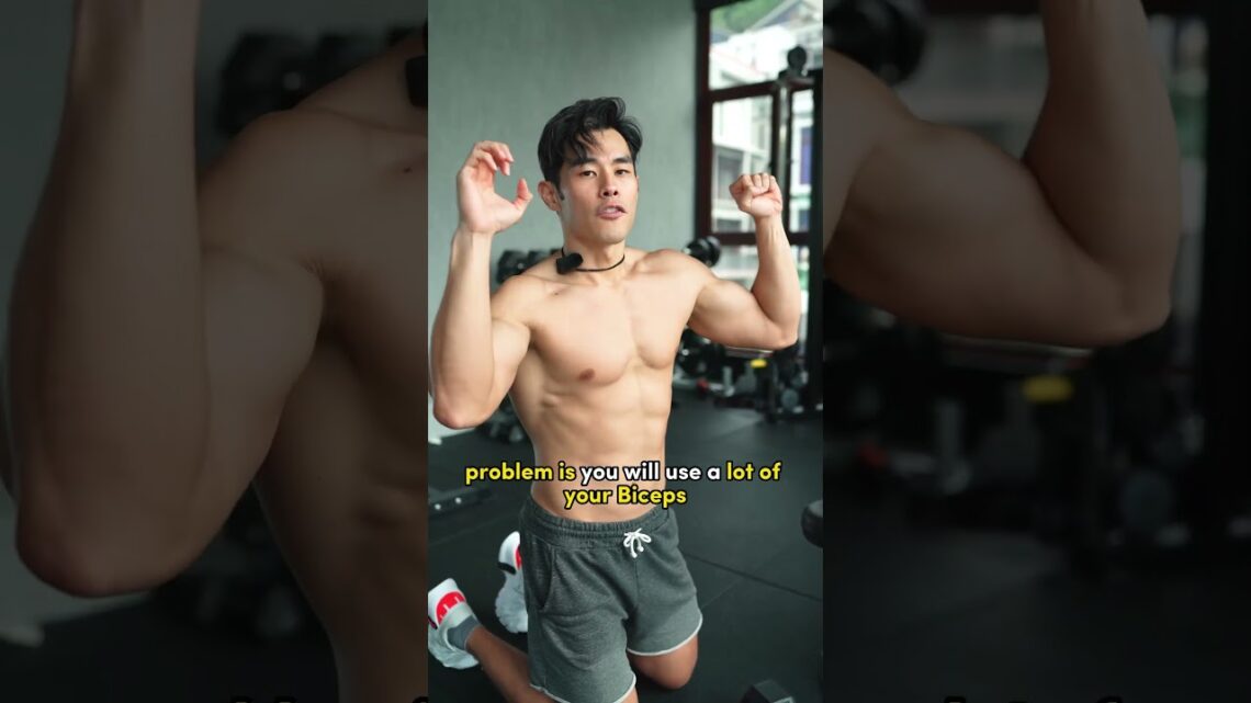 How to build that V shape back