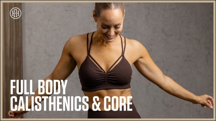 40MIN Full Body Calisthenics & Core // Day 8: HR12WEEK 5.0