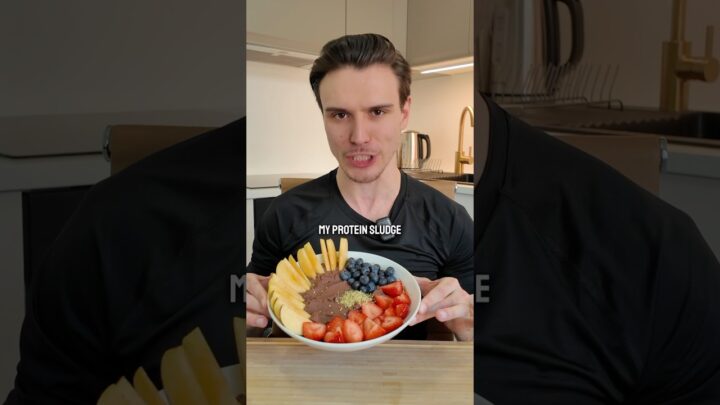 High-Protein Vegan Sludge (Easy & Filling) #veganrecipes #plantbasedmeals #veganfitness