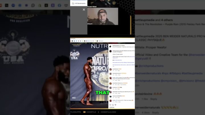 Natural Physique Phenom: Ben Weider Champion Analysis #shorts