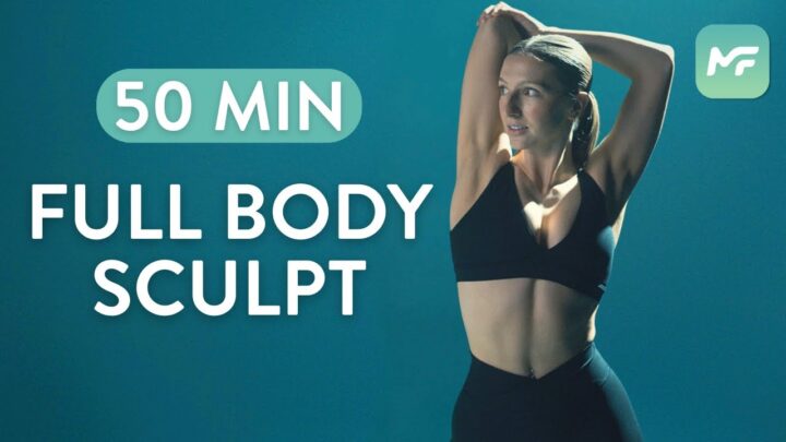 50 MIN FULL BODY SCULPT WORKOUT (MadFit App Fusion Program)