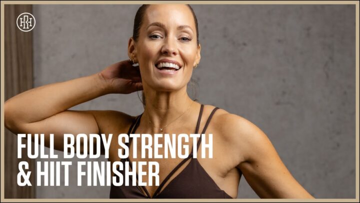 38MIN Full Body Strength Supersets + HIIT Finisher // Day 10: HR12WEEK 5.0