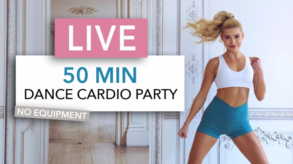 50 MIN DANCE CARDIO PARTY – Live on Saturday