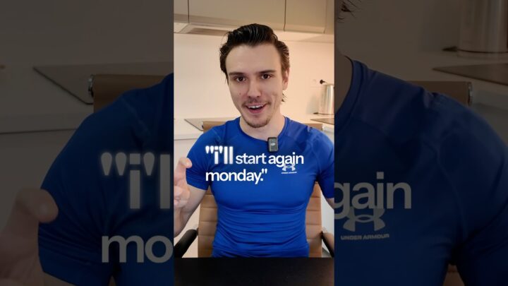 The Problem With Monday Restarts 🚫🔥 #weightlossjourney #motivation #weightlosstips