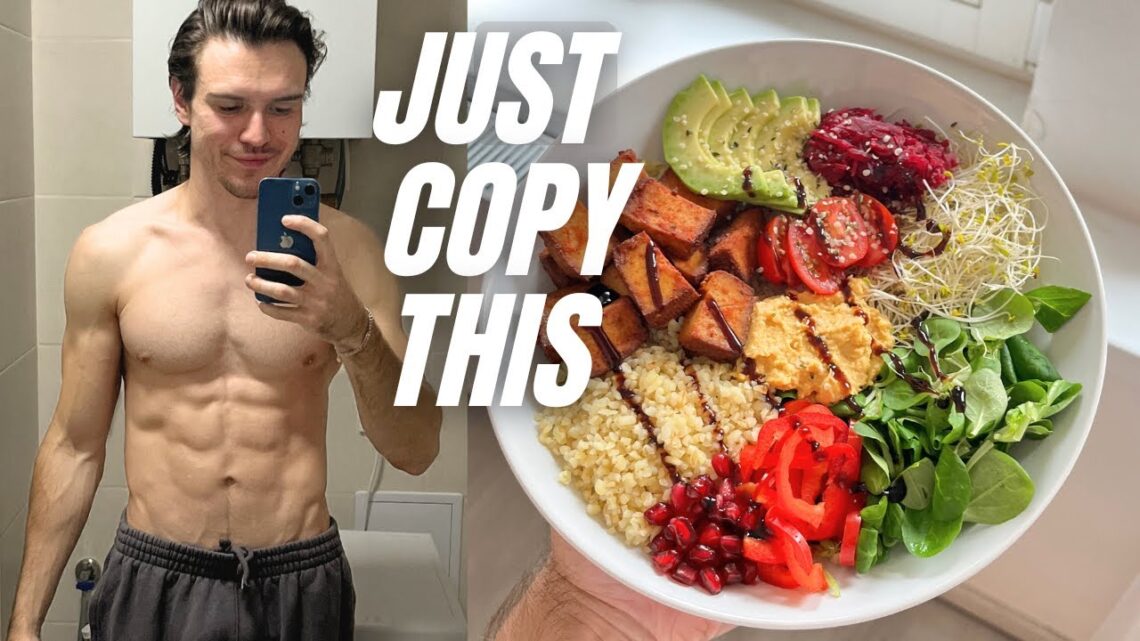 Step by step how I got abs on a plant-based diet so you can just copy me