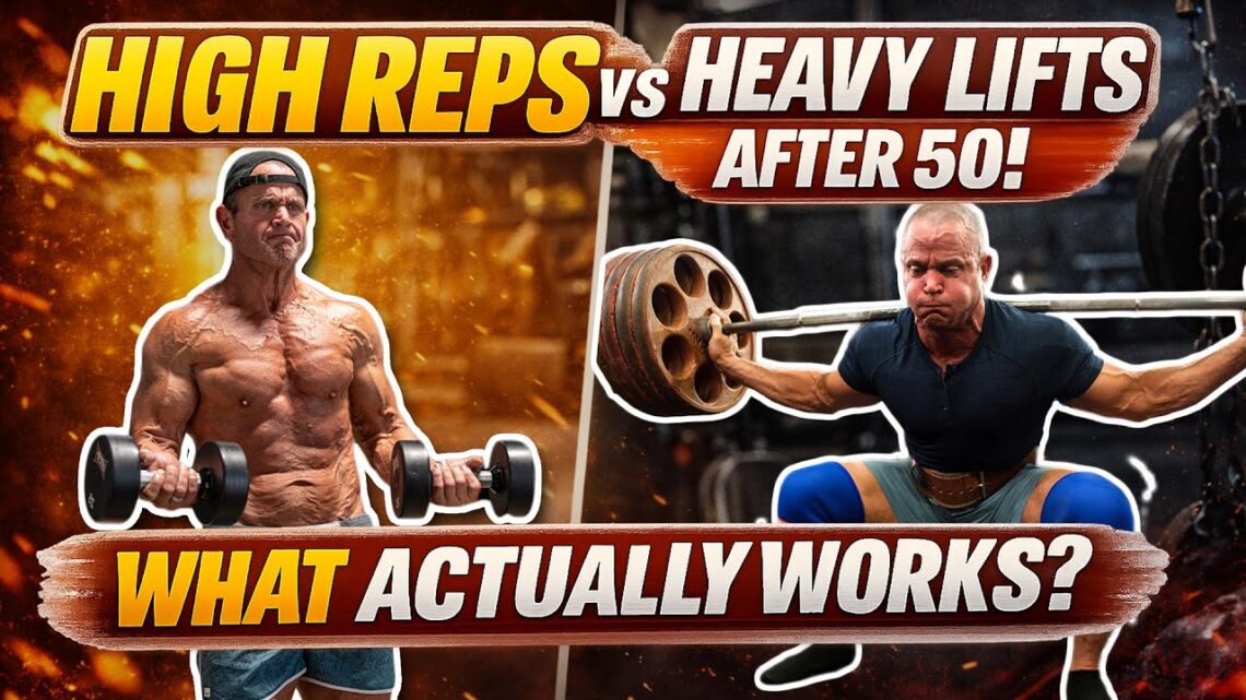 High Reps vs Heavy Lifts After 50: What Actually Works