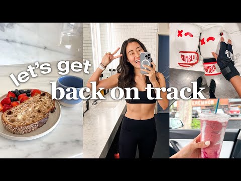 10 Healthy Habits and Fitness Motivation Tips *let's get back on track*