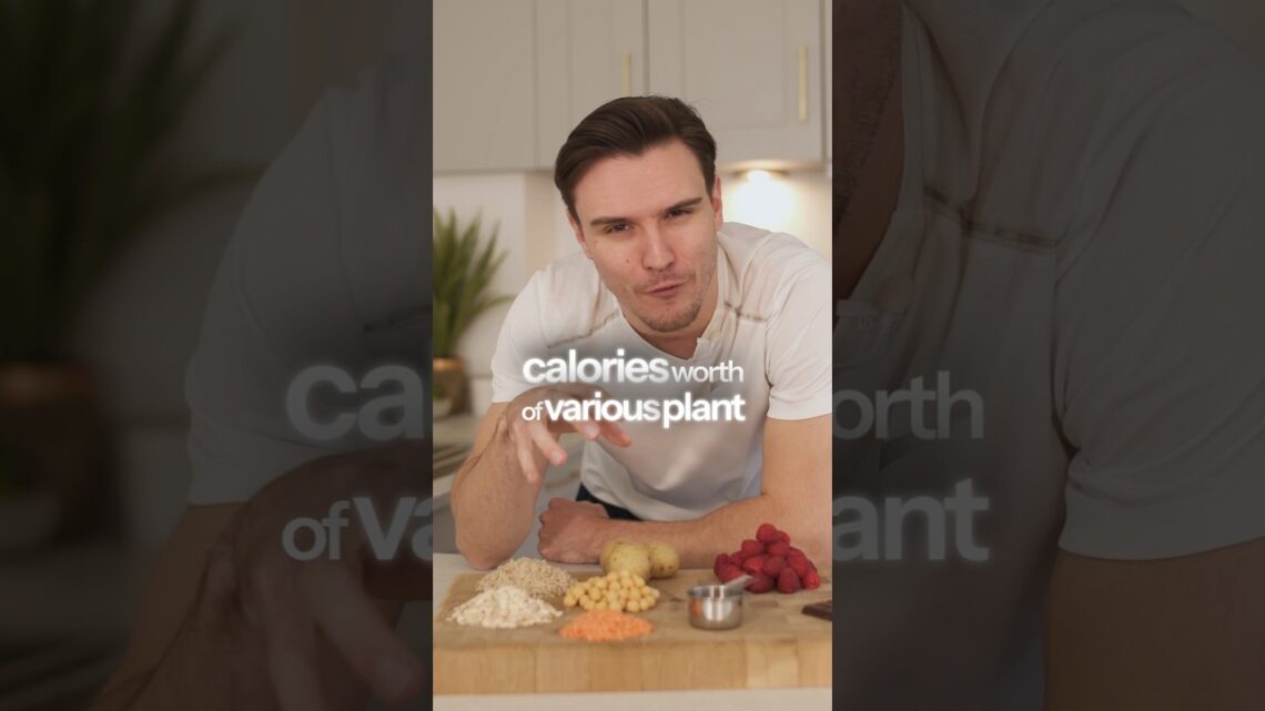 Plant-Based Calorie Density Explained (Real Examples)🌱🔥 #plantbased #vegandiet #weightloss