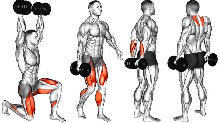 Full Body Dumbbell Workout At Home