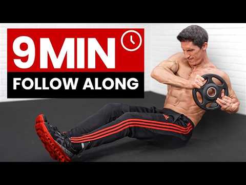 9 Minute Daily Ab Workout That Flat Out Works! (FOLLOW ALONG)