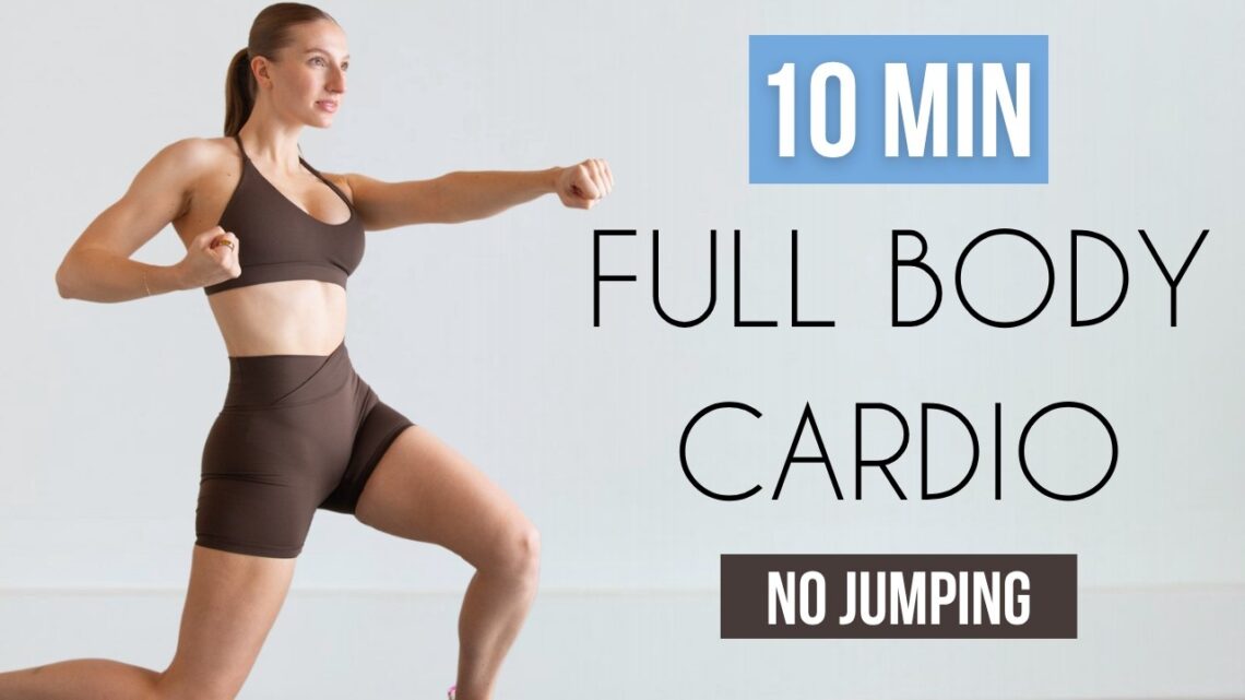 10 MIN Full Body Cardio Workout (No Jumping, No Equipment, No Repeats)