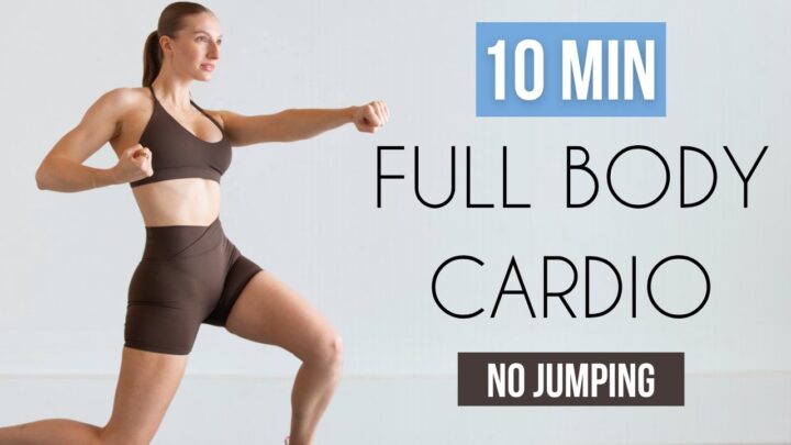 10 MIN Full Body Cardio Workout (No Jumping, No Equipment, No Repeats)