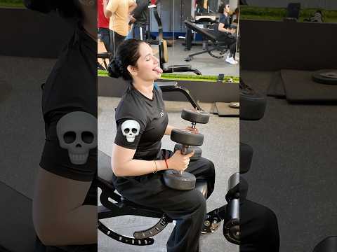 So i decide to do hammer with it 👻 #fitness #discipline #consistency #fitnessjourney #ramyamoksha