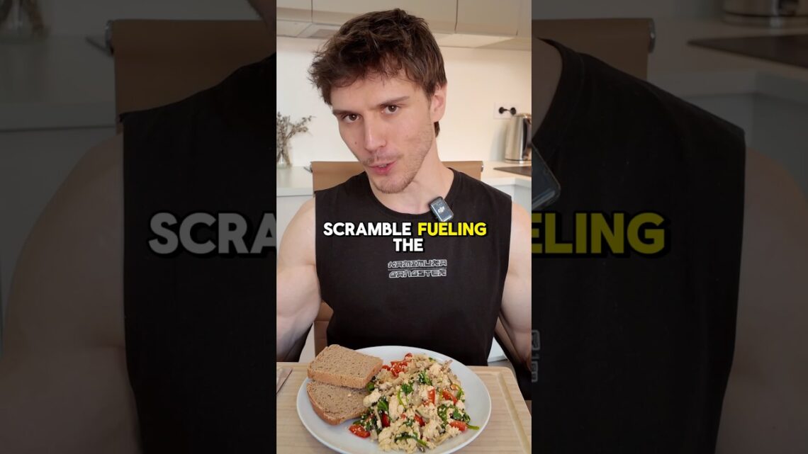 This Tofu Scramble Keeps Me Full for HOURS #plantbased #vegan