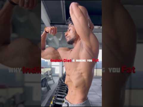 Day-37: Most Indian Plates Are 70-80% Carbs…🤯 #fitness #shorts