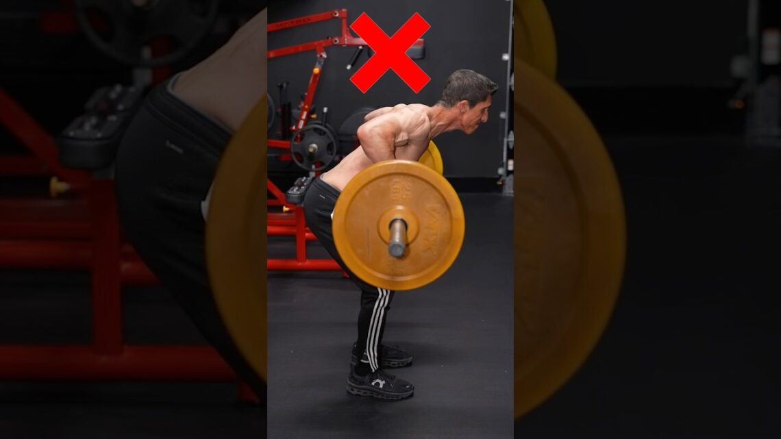 STOP Doing Barbell Rows Like This!