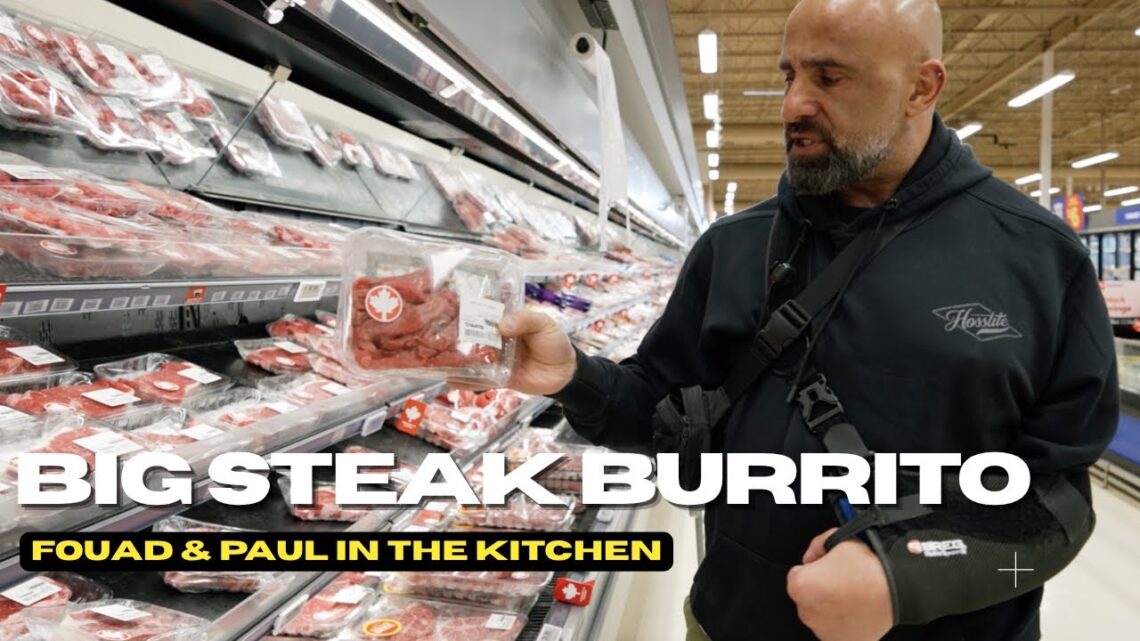 BIG BULK STEAK BURRITO  MUSCLE BUILDING MEALS WITH FOUAD, PAUL & NICK  Hosstile Supplements