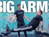 Arm Workout at Gold’s Gym Venice (ATHLEAN X  Andrew Huberman)